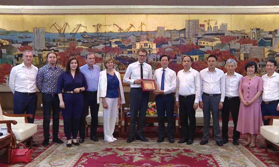 Tạo thuận lợi để c&aacute;c tổ chức, doanh nghiệp ch&acirc;u &Acirc;u đầu tư tại Hải Ph&ograve;ng                                                                                    