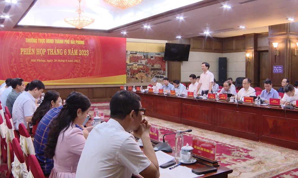 Thống nhất nội dung kỳ họp thứ 11, HĐND TP kh&oacute;a XVI 