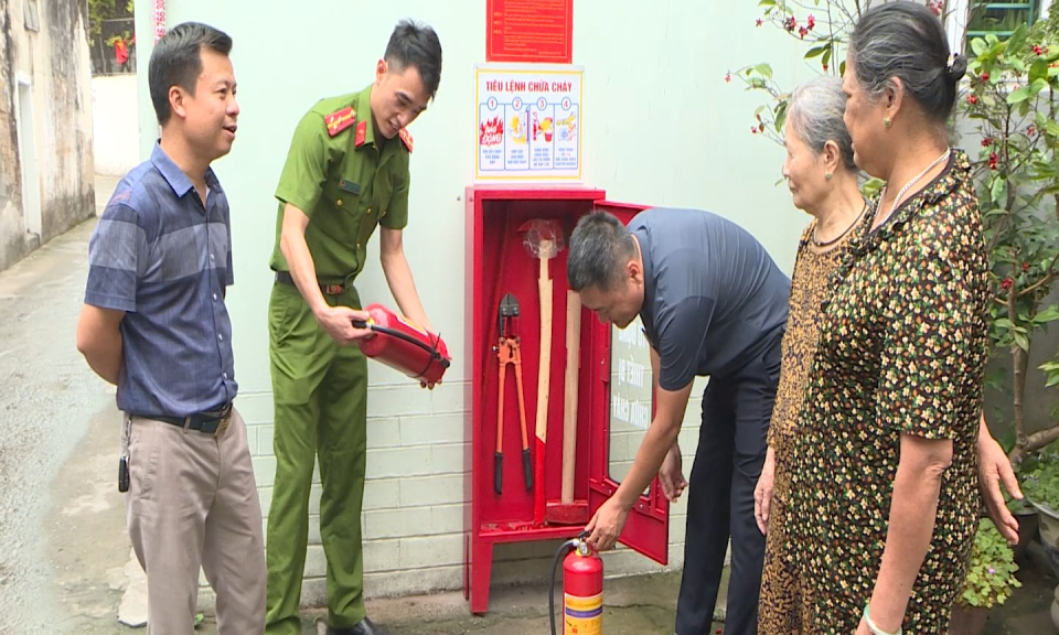 Đại đo&agrave;n kết to&agrave;n d&acirc;n: Nh&acirc;n rộng c&aacute;c m&ocirc; h&igrave;nh ph&ograve;ng ch&aacute;y chữa ch&aacute;y trong cộng đồng d&acirc;n cư      