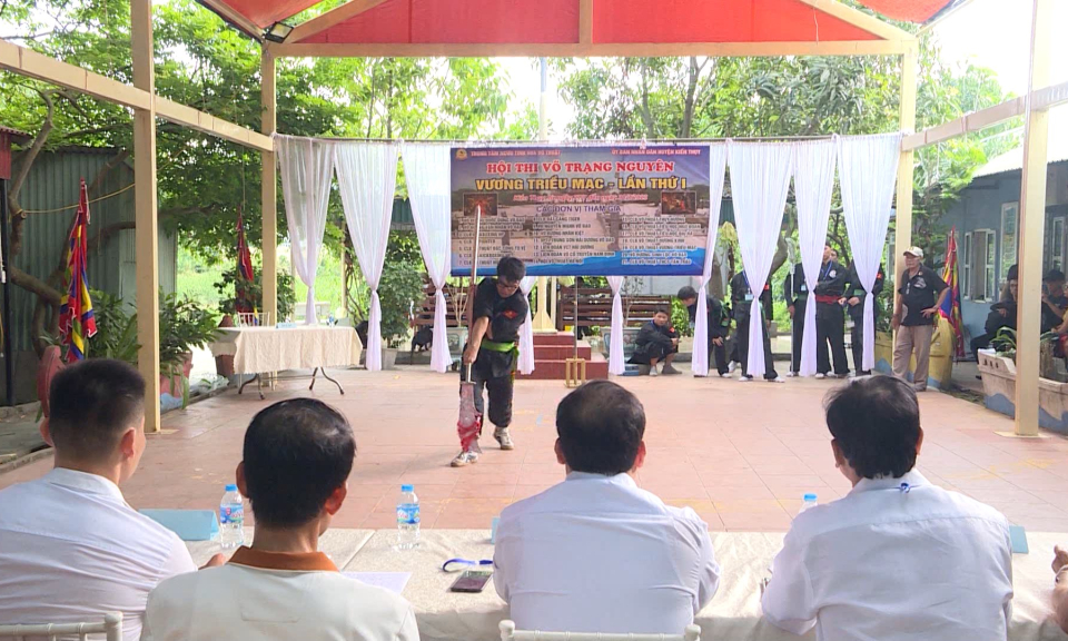 V&ograve;ng loại Hội thi V&otilde; trạng nguy&ecirc;n vương triều Mạc