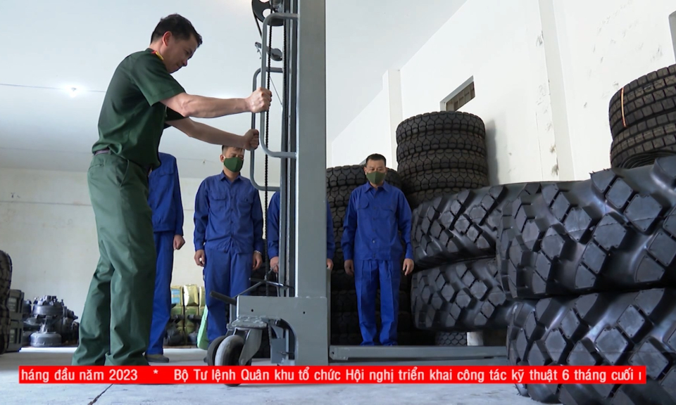 Qu&acirc;n khu 3: Sức bật từ thi đua &ldquo;Lao động giỏi, lao động s&aacute;ng tạo&rdquo;      