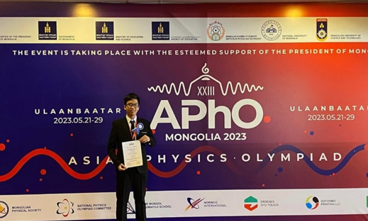 Học sinh Hải Ph&ograve;ng gi&agrave;nh Huy chương Bạc Olympic Vật l&yacute;