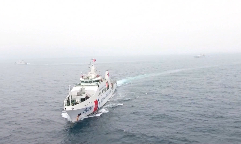 An ninh biển đảo: Cảnh s&aacute;t biển đẩy mạnh c&ocirc;ng t&aacute;c đối ngoại quốc ph&ograve;ng         