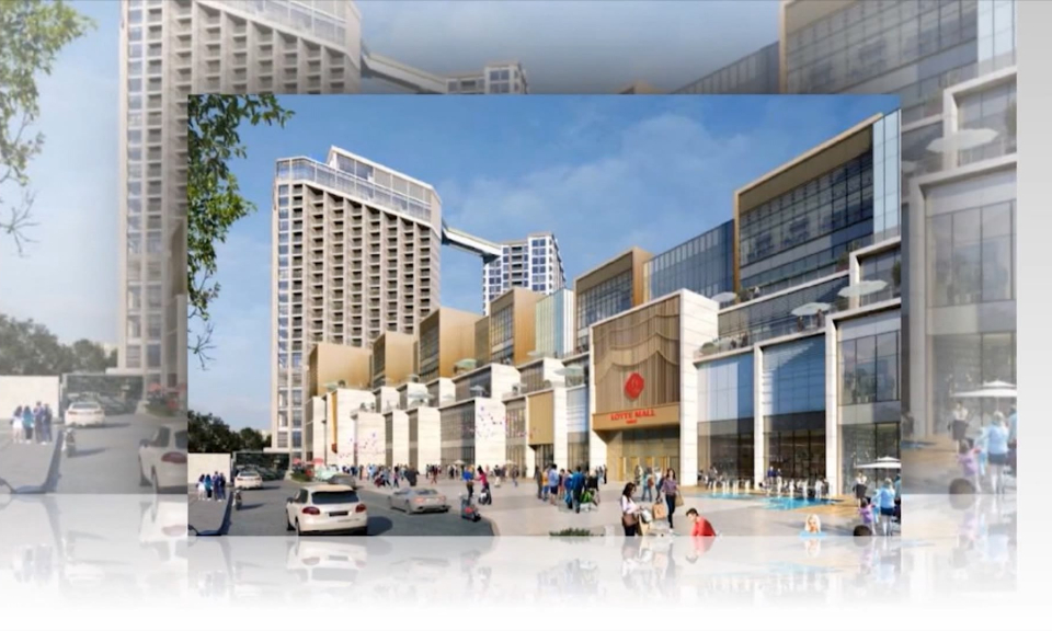 Tổ hợp thương mại lớn nhất của Lotte tại Việt Nam mở cửa thử nghiệm 