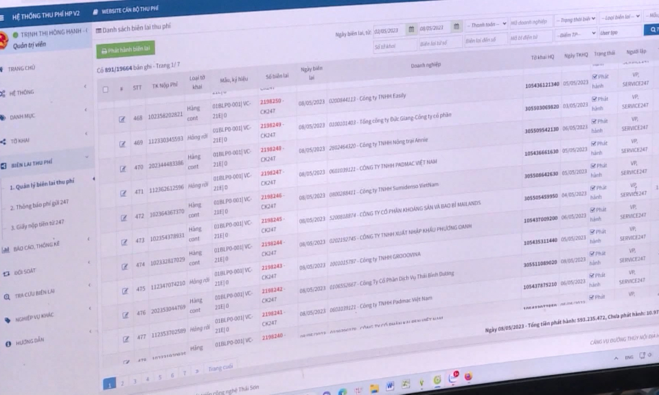 Hơn 30 khoản lệ ph&iacute; được giảm để hỗ trợ người d&acirc;n v&agrave; doanh nghiệp