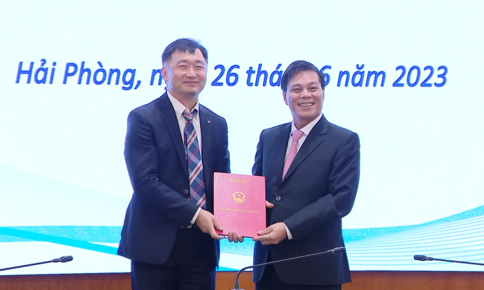 Tạp ch&iacute; kinh tế: Hải Ph&ograve;ng tiếp tục l&agrave; điểm đến hấp dẫn của c&aacute;c nh&agrave; đầu tư H&agrave;n Quốc      