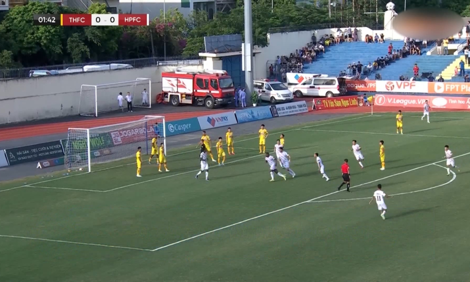 CLB Hải Ph&ograve;ng lọt nh&oacute;m đua V&ocirc; địch V.League 2023 