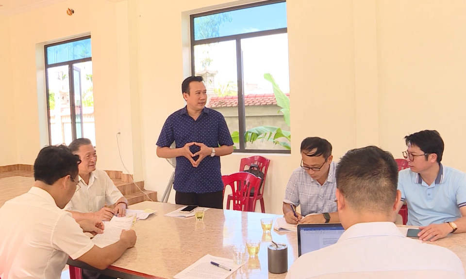 Chuẩn bị chương tr&igrave;nh nghệ thuật khai mạc Chợ qu&ecirc; thời Mạc