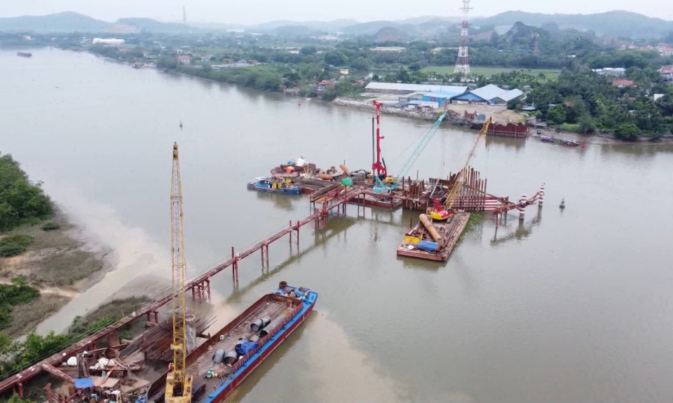 Hải Ph&ograve;ng v&agrave; Quảng Ninh kiểm tra tiến độ c&aacute;c dự &aacute;n giao th&ocirc;ng kết nối