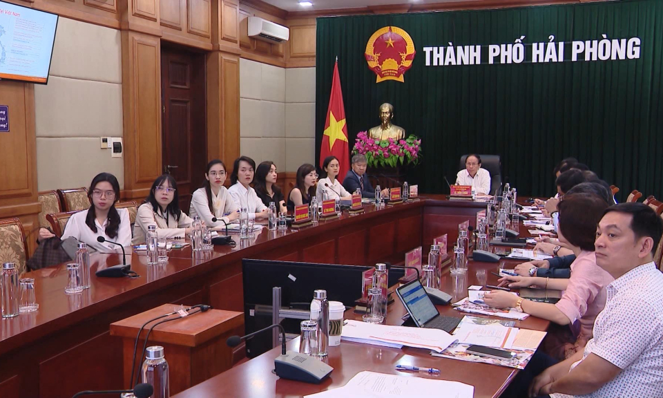 B&iacute; thư Th&agrave;nh ủy l&agrave;m việc với Tập đo&agrave;n Kinder World về đầu tư dự &aacute;n Khu phức hợp Gi&aacute;o dục quốc tế ở Hải Ph&ograve;ng