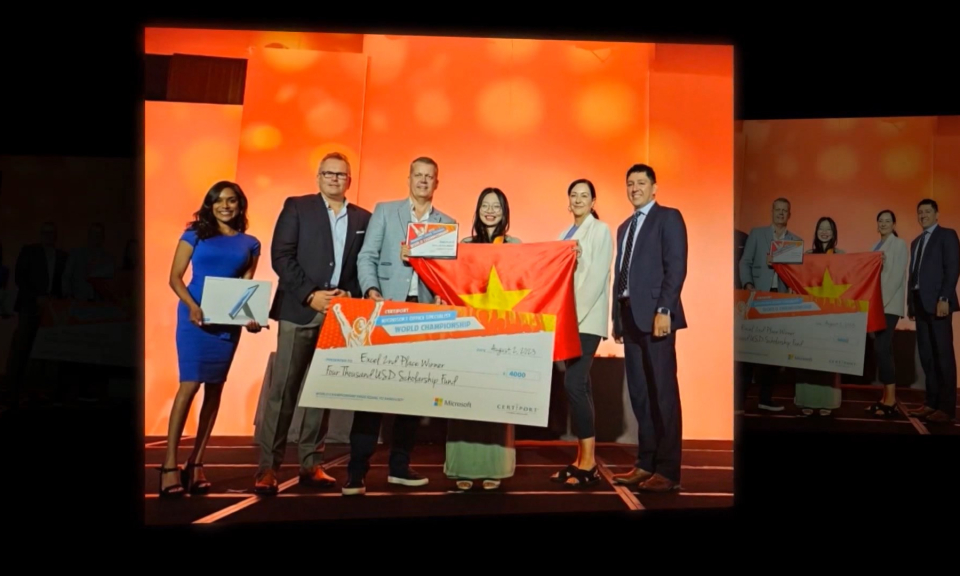 Sinh vi&ecirc;n trường Đại học H&agrave;ng hải Việt Nam gi&agrave;nh huy chương bạc cuộc thi IT quốc tế 