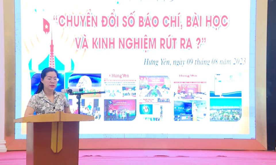 Hội thảo chuyển đối số b&aacute;o ch&iacute;