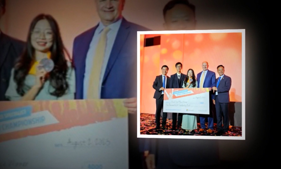 C&acirc;u chuyện về tấm HCB cuộc thi Tin học văn ph&ograve;ng thế giới 2023 