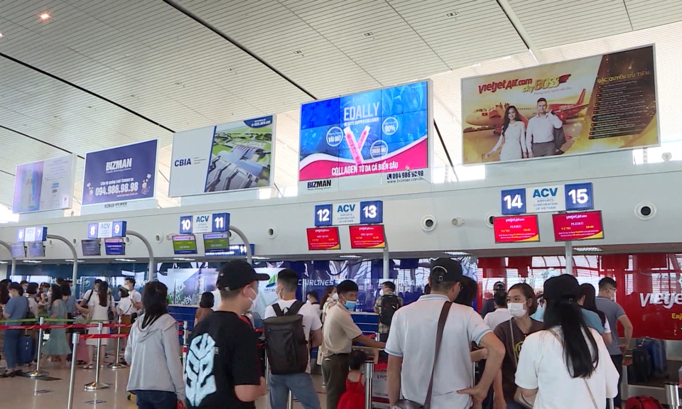 H&agrave;ng kh&ocirc;ng tăng chuyến dịp 2/9