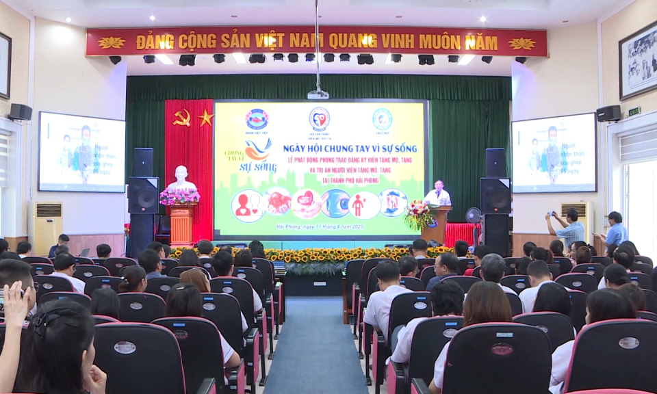 1200 người đăng k&yacute; hiến m&ocirc;, tạng tại Hải Ph&ograve;ng