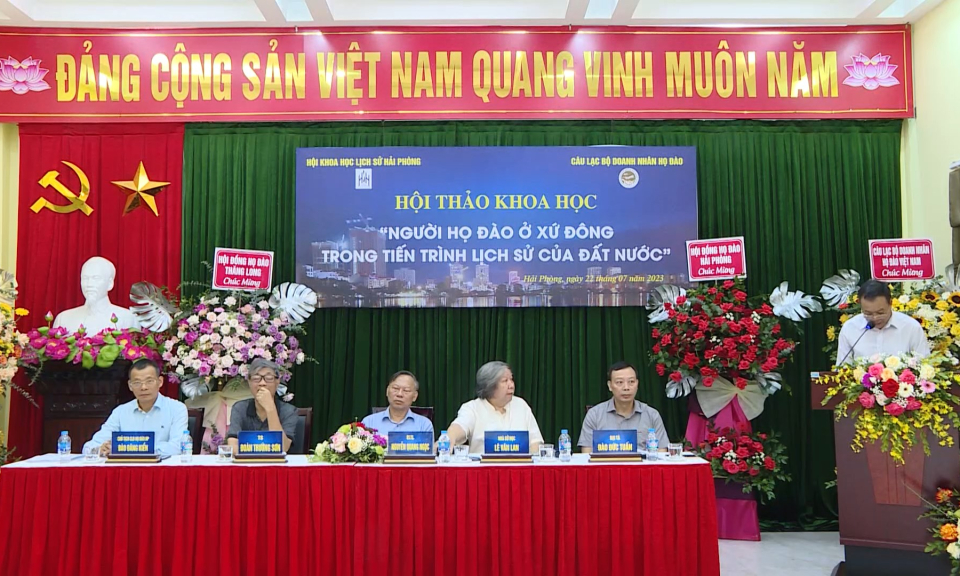 Hải Ph&ograve;ng những g&oacute;c nh&igrave;n: Ph&aacute;t huy gi&aacute; trị di sản lịch sử - Văn h&oacute;a của Đ&agrave;o tộc Việt Nam