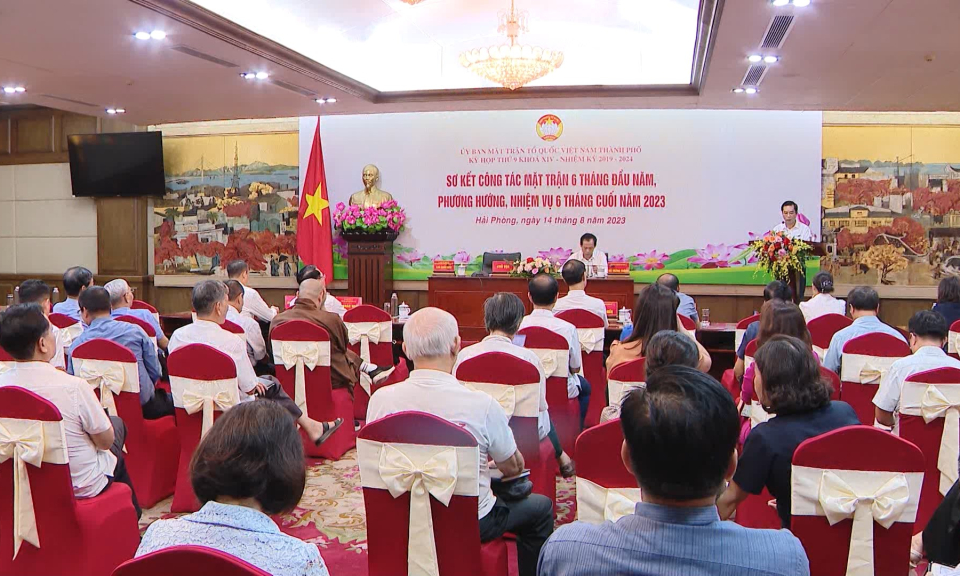 Kỳ họp kỳ thứ 9 Ủy ban MTTQ Việt Nam th&agrave;nh phố   