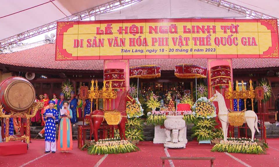 Lễ hội Ngũ Linh Từ năm 2023 ch&iacute;nh thức khai mạc