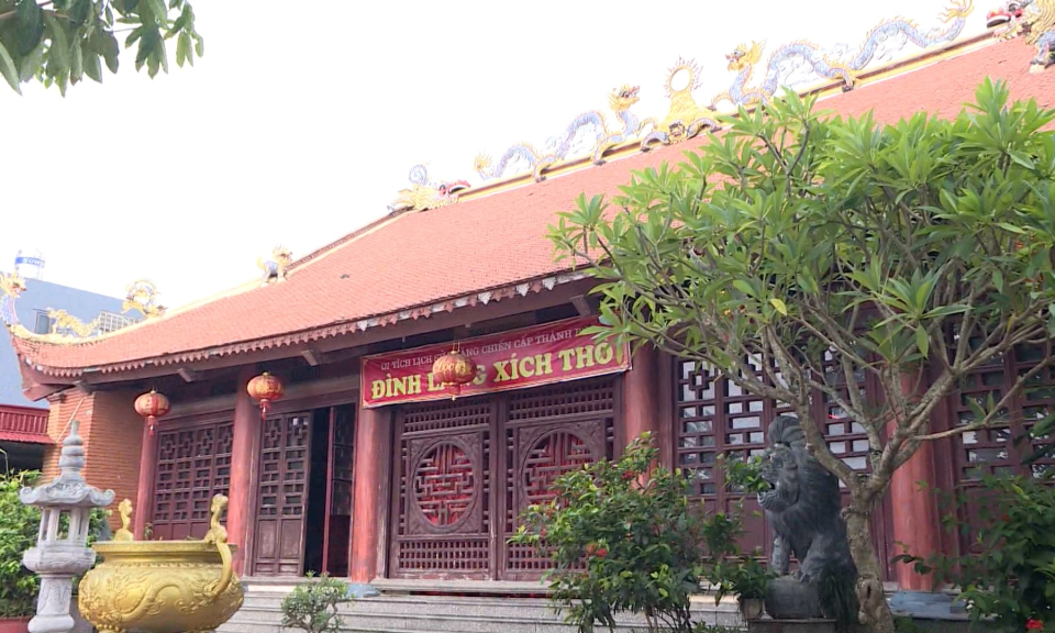 Đ&igrave;nh X&iacute;ch Thổ - Di t&iacute;ch lịch sử kh&aacute;ng chiến chống thực d&acirc;n Ph&aacute;p