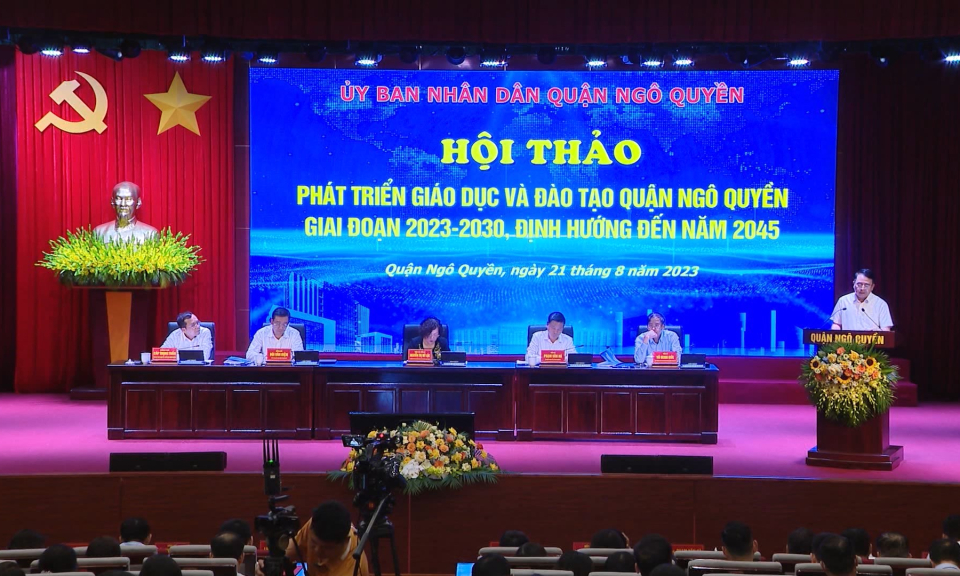Quận Ng&ocirc; Quyền tăng cường đầu tư cho gi&aacute;o dục