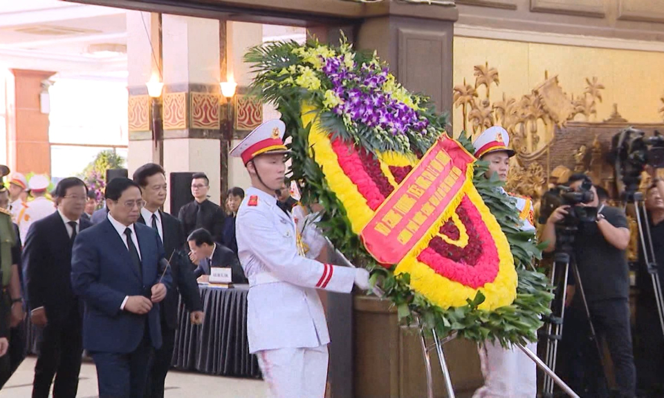 Lễ viếng Ph&oacute; Thủ tướng L&ecirc; Văn Th&agrave;nh