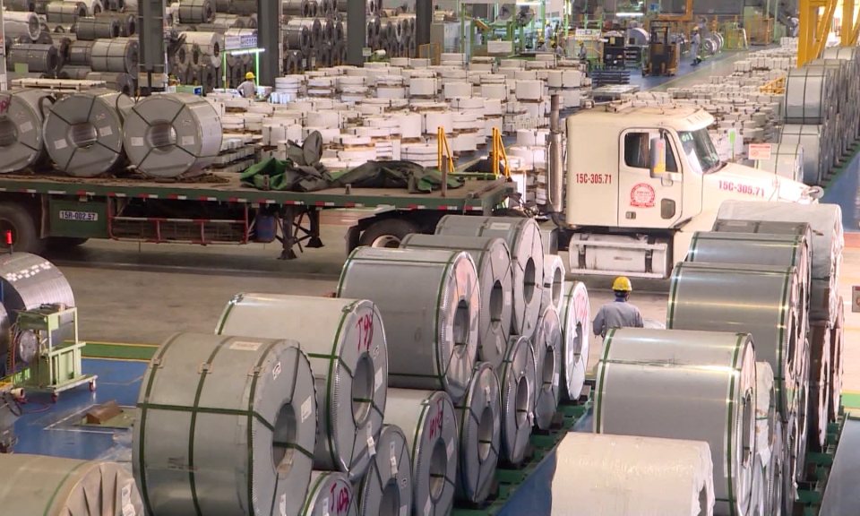 Chỉ số ti&ecirc;u thụ ng&agrave;nh c&ocirc;ng nghiệp tăng cao