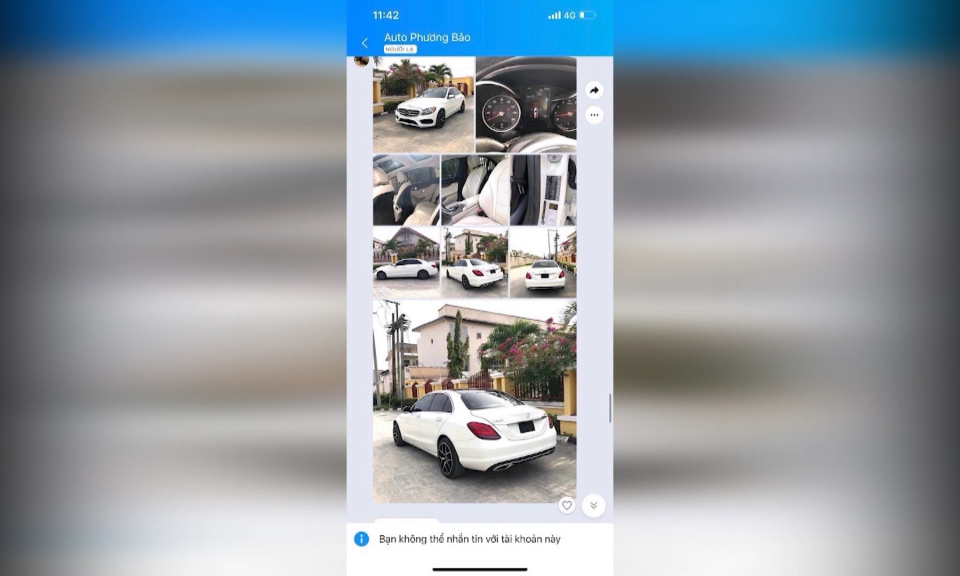 Cảnh gi&aacute;c với thủ đoạn lừa đảo khi đặt cọc mua h&agrave;ng qua mạng