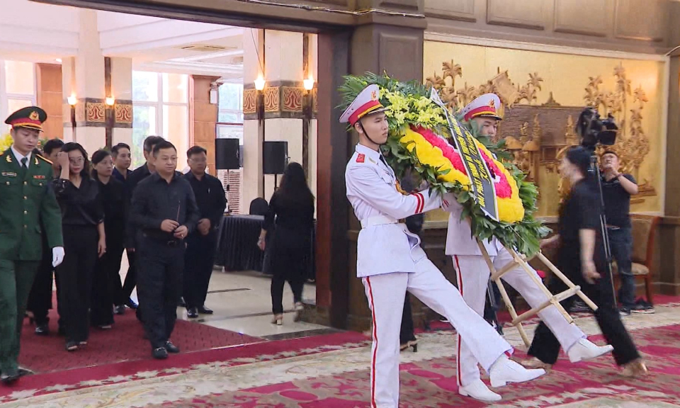 Lễ viếng Ph&oacute; Thủ tướng Ch&iacute;nh phủ L&ecirc; Văn Th&agrave;nh