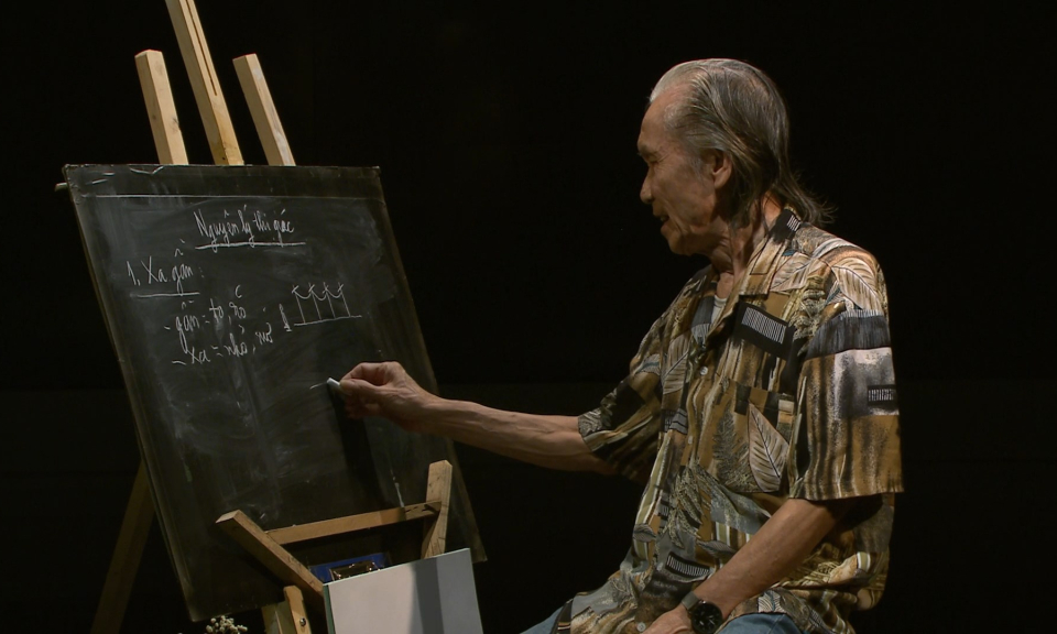 Măng non đất Cảng: Dạy vẽ tr&ecirc;n truyền h&igrave;nh (Phần 6)