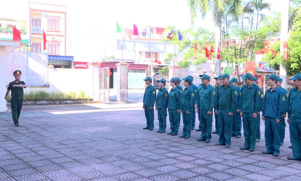 Quốc ph&ograve;ng địa phương: X&acirc;y dựng lực lượng d&acirc;n qu&acirc;n tự vệ vững mạnh, rộng khắp