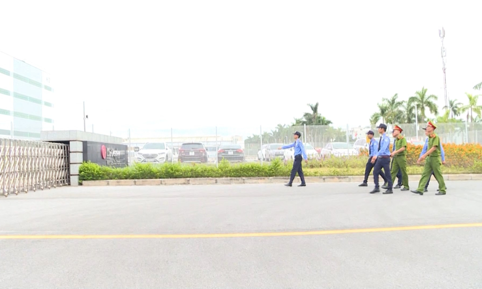 An sinh x&atilde; hội: Hiệu quả m&ocirc; h&igrave;nh li&ecirc;n kết bảo đảm an ninh trật tự tại khu c&ocirc;ng nghiệp       