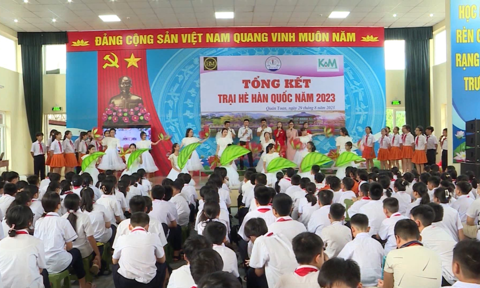 Tổng kết trại h&egrave; H&agrave;n Quốc 2023 