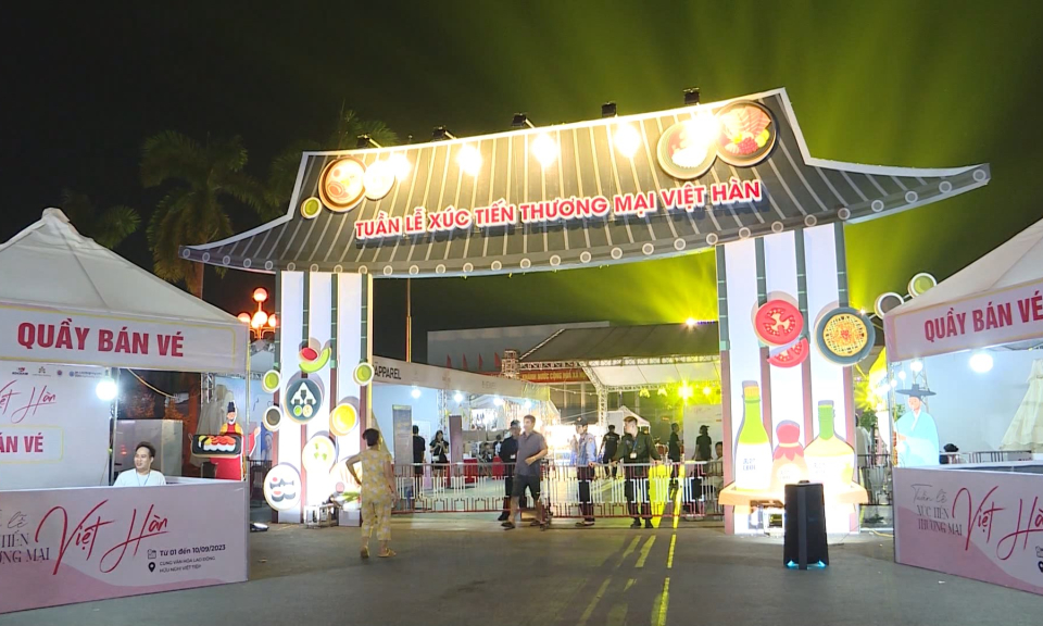 Đặc sắc c&aacute;c hoạt động tại Tuần lễ X&uacute;c tiến Thương mại Việt-H&agrave;n 2023 