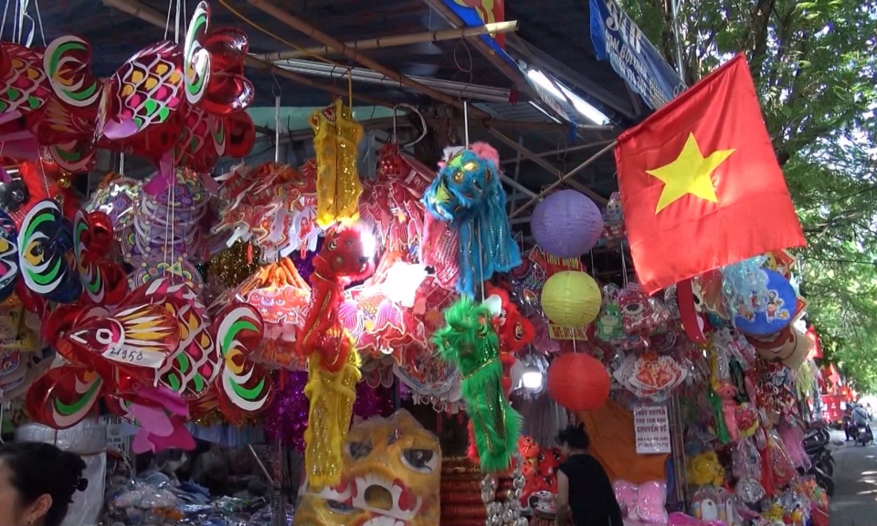 Thị trường đồ chơi trẻ em dịp trung thu 