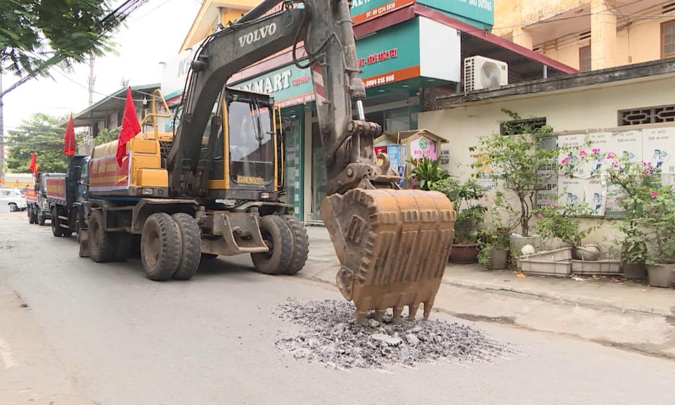 Dự &aacute;n cải tạo đường Lũng Bắc tại quận Hải An 
