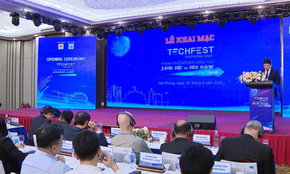 Khai mạc Techfest Hải Ph&ograve;ng 2023