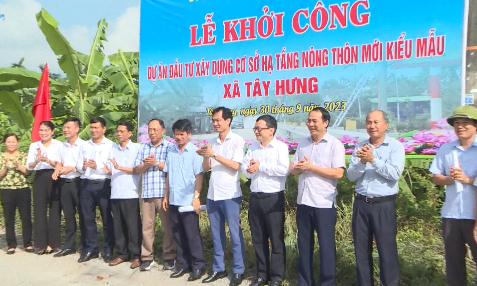 Huyện Ti&ecirc;n L&atilde;ng tăng cường x&acirc;y dựng c&ocirc;ng tr&igrave;nh n&ocirc;ng th&ocirc;n mới