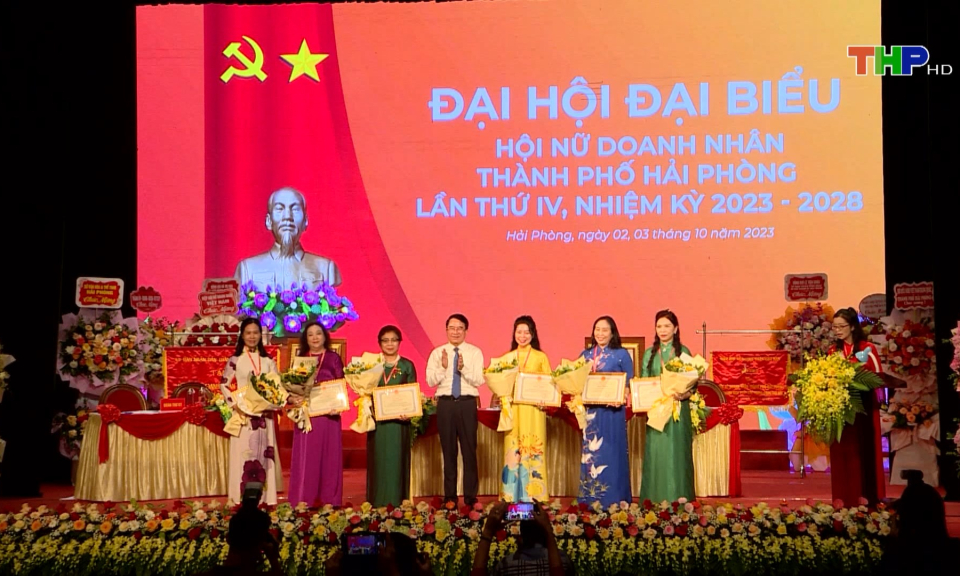 Đại hội Hội Nữ doanh nh&acirc;n Hải Ph&ograve;ng