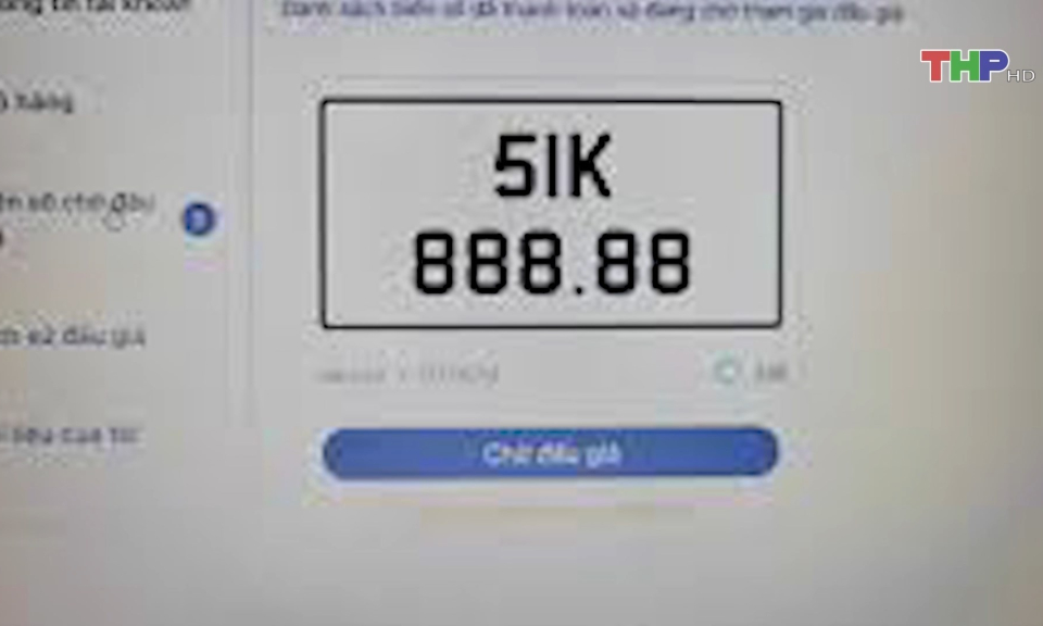 Đấu gi&aacute; 493 biển số, thu về 214 tỷ đồng