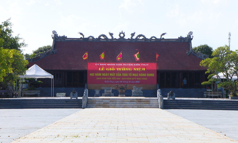Điểm hẹn du lịch: Trải nghiệm Lễ tưởng niệm 482 năm ngày mất Thái tổ Mạc Đăng Dung