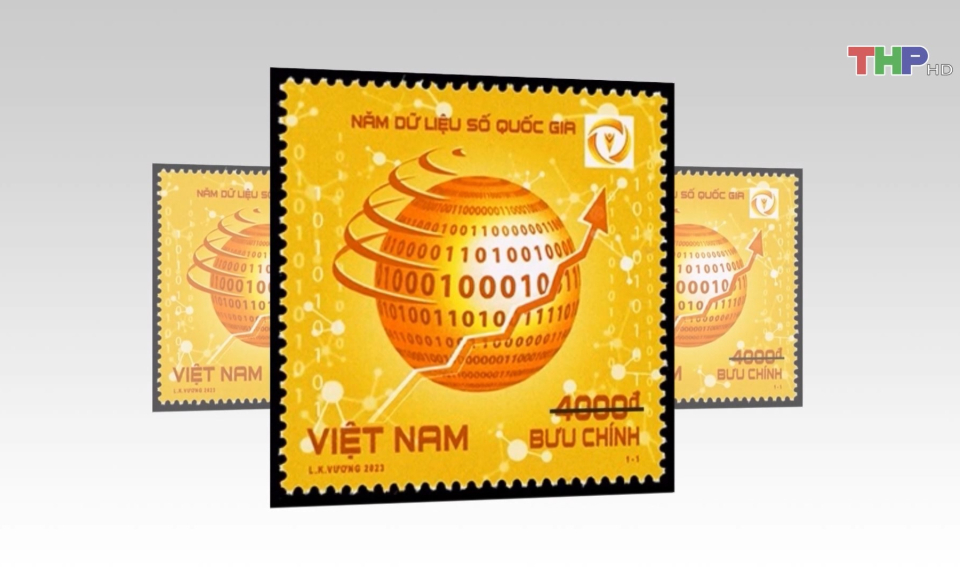 Ph&aacute;t h&agrave;nh bộ tem "Năm dữ liệu số quốc gia"