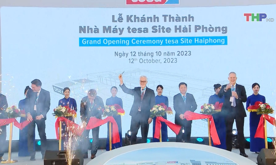 Tesa kh&aacute;nh th&agrave;nh nh&agrave; m&aacute;y mới tại Hải Ph&ograve;ng