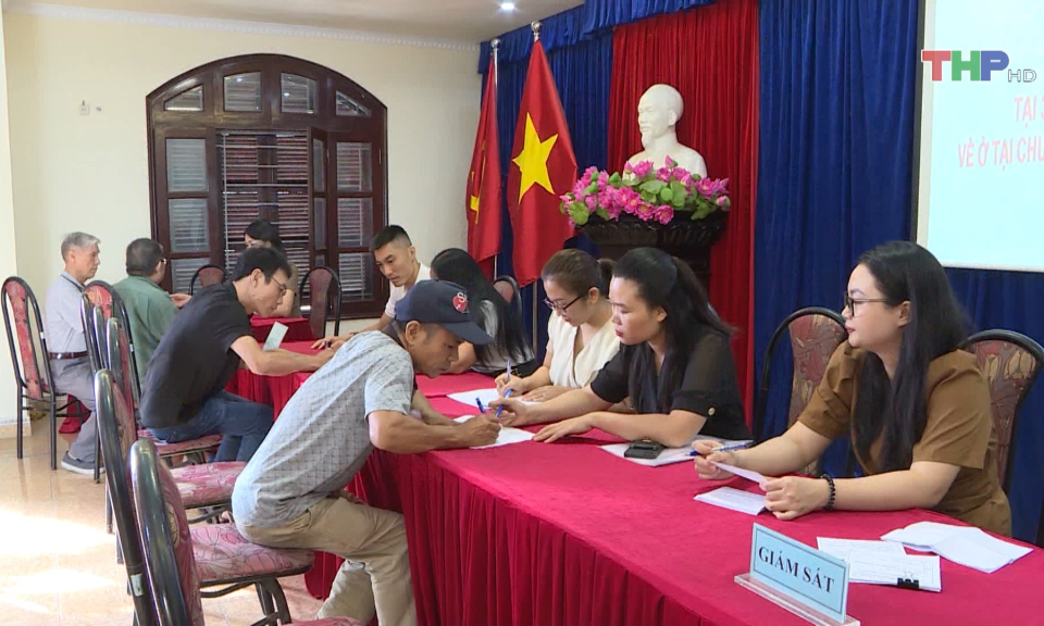 62 hộ tham gia bốc thăm nhận nh&agrave; đợt 4 về Chung cư HH3