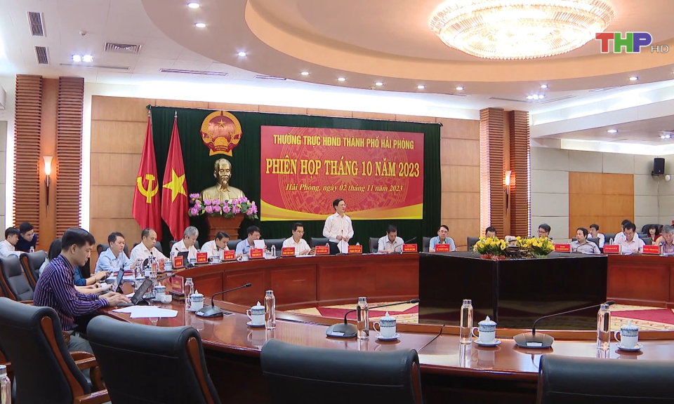 Thường trực HĐND th&agrave;nh phố họp phi&ecirc;n th&aacute;ng 10