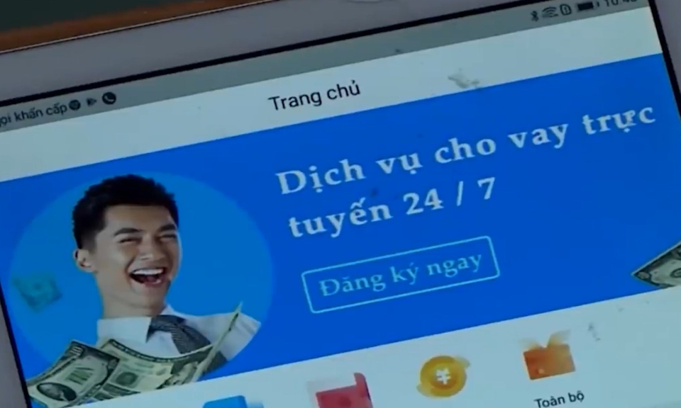 Ph&aacute;p luật v&agrave; cuộc sống: &ldquo;B&ugrave;ng tiền&rdquo; vay qua app