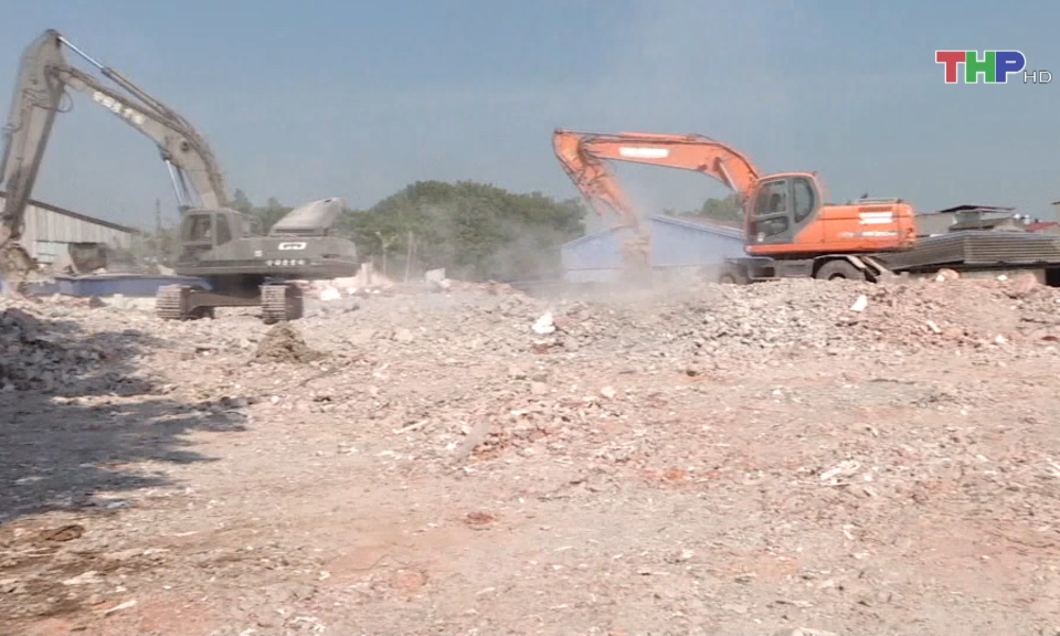 Tập trung giải ph&oacute;ng mặt bằng Dự &aacute;n chỉnh trang đ&ocirc; thị
