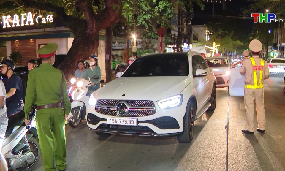 Kiểm tra ch&eacute;o nồng độ cồn giữa c&aacute;c địa b&agrave;n