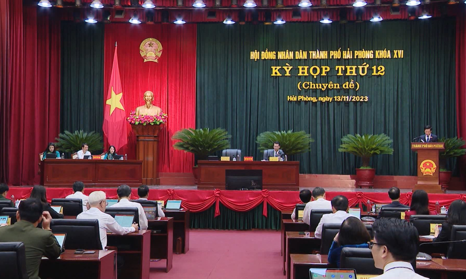 Kỳ họp thứ 12 ( Kỳ họp chuy&ecirc;n đề) HĐND th&agrave;nh phố kh&oacute;a XVI