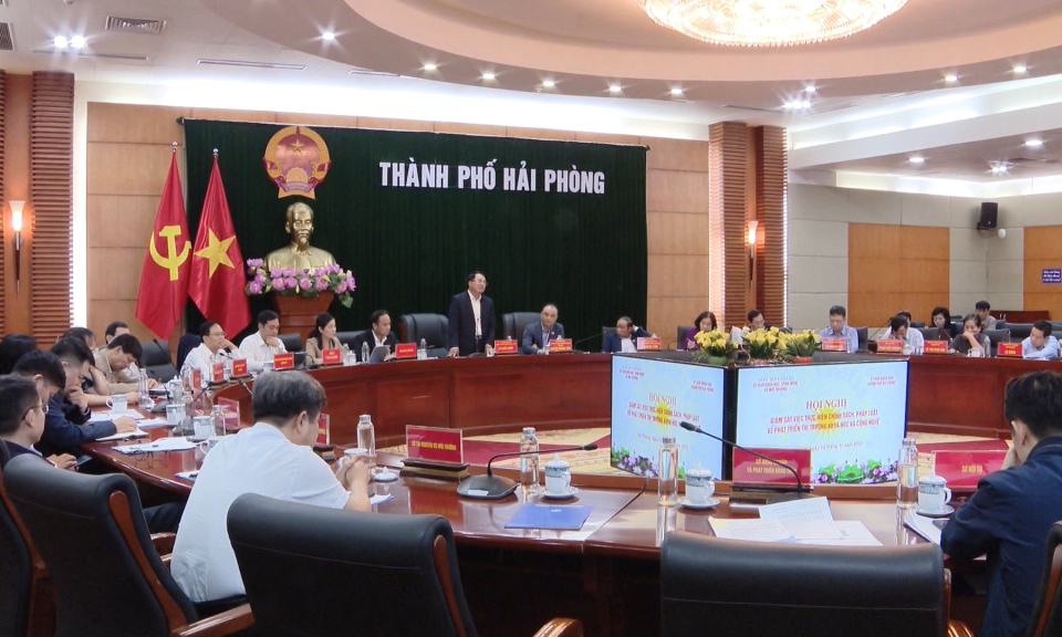 Ủy ban Khoa học, C&ocirc;ng nghệ v&agrave; M&ocirc;i trường của Quốc hội khảo s&aacute;t tại Hải Ph&ograve;ng