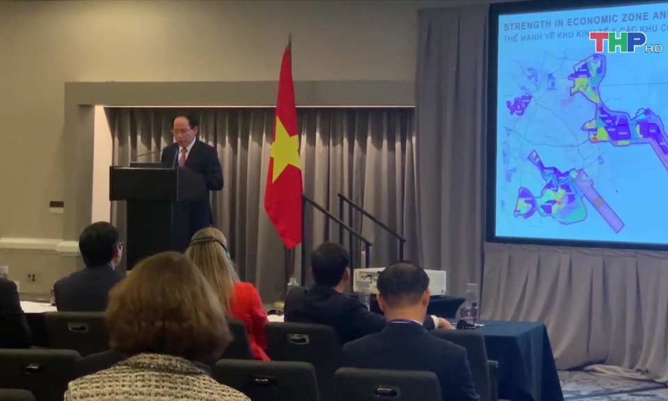 Th&agrave;nh phố Hải Ph&ograve;ng x&uacute;c tiến đầu tư tại Hoa Kỳ